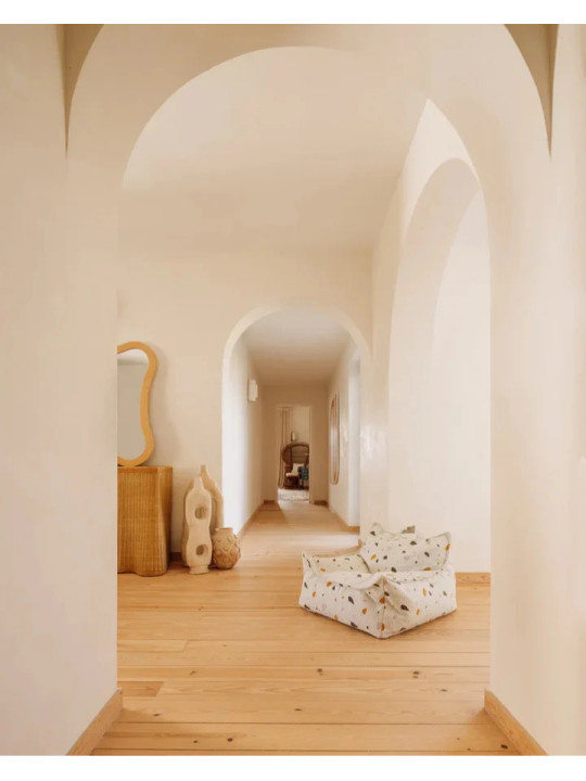 Terrazzo Marble Beanbag Chair - Wigiwama