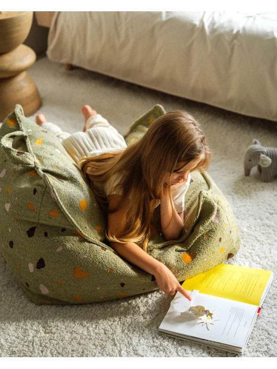 Terrazzo Moss Beanbag Chair - Wigiwama
