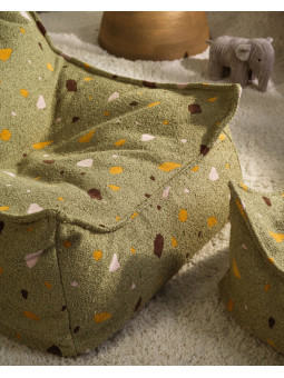 Terrazzo Moss Beanbag Chair - Wigiwama
