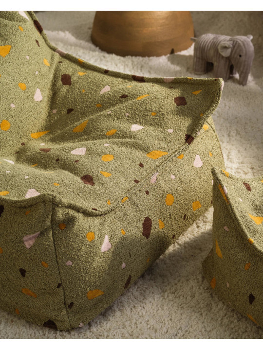 Terrazzo Moss Beanbag Chair - Wigiwama