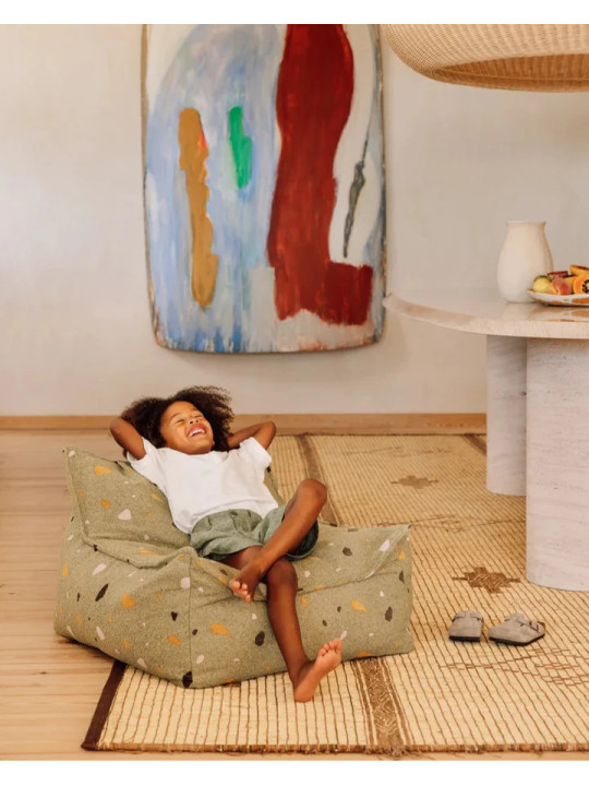 Terrazzo Moss Beanbag Chair - Wigiwama