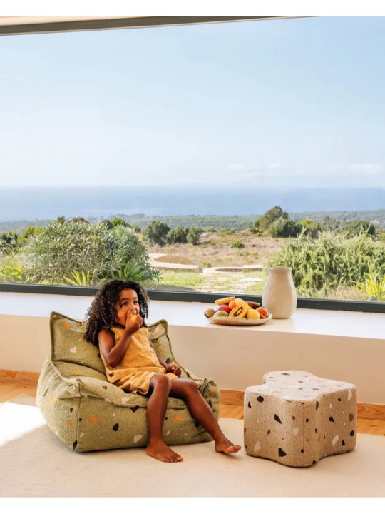Terrazzo Moss Beanbag Chair - Wigiwama