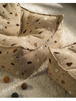 Terrazzo Sand Beanbag Chair - Wigiwama