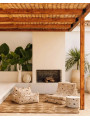 Terrazzo Sand Beanbag Chair - Wigiwama