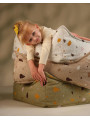 Terrazzo Marble Square Ottoman - Wigiwama