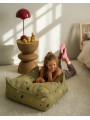 Terrazzo Moss Square Ottoman - Wigiwama