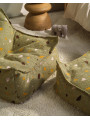 Pouf Quadrato Muschio Effetto Terrazzo per Bambini - Wigiwama