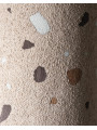 Pouf Quadrato Sabbia Effetto Terrazzo per Bambini - Wigiwama