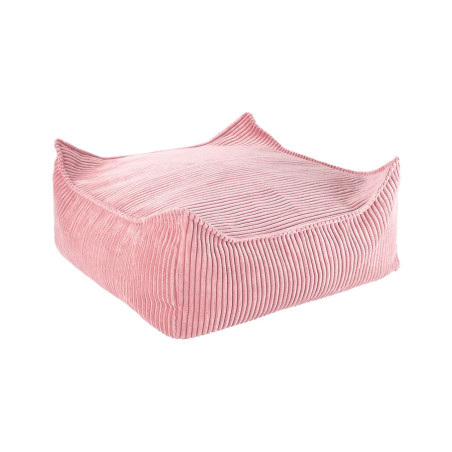 Pink Mousse Square Ottoman - Wigiwama - Wigiwama