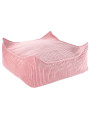 Pink Mousse Square Ottoman - Wigiwama - Wigiwama