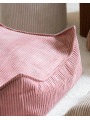 Pink Mousse Square Ottoman - Wigiwama - Wigiwama