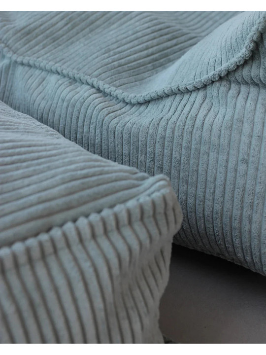 Peppermint Green Square Ottoman - Wigiwama
