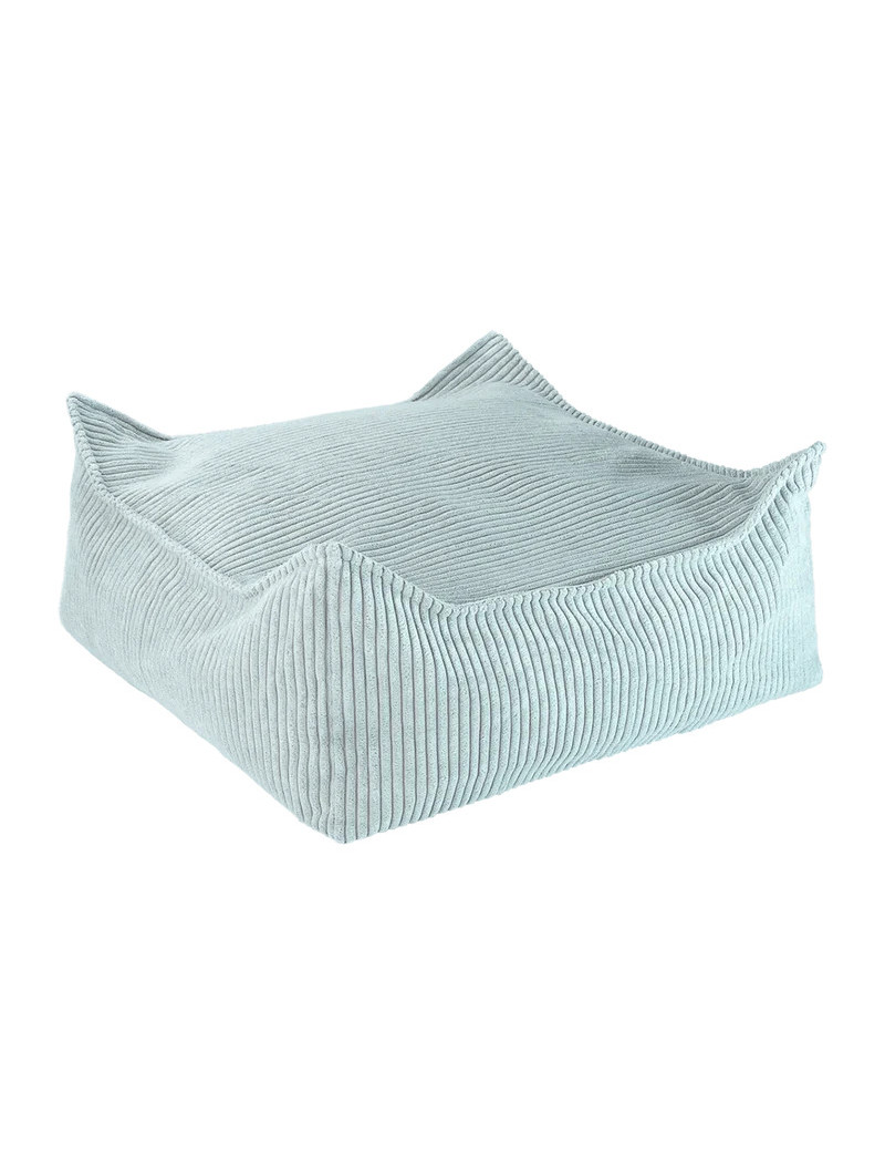 Peppermint Green Square Ottoman - Wigiwama