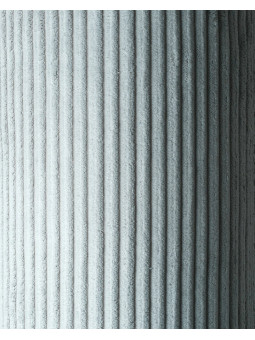 Pouf Quadrato in Velluto a Coste Verde Menta per Bambini - Wigiwama