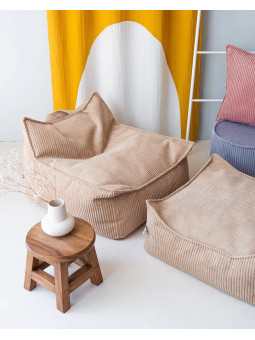 Brown Sugar Square Ottoman - Wigiwama