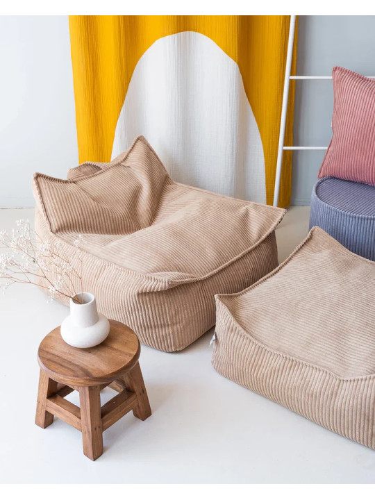 Brown Sugar Square Ottoman - Wigiwama
