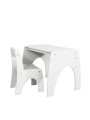Pine wood Adjustable small Table