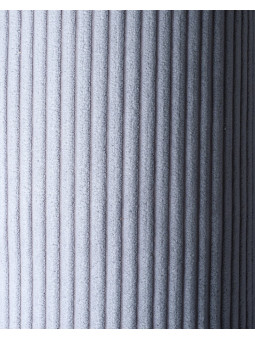 Pouf Quadrato in Velluto a Coste Blu Mirtillo per Bambini - Wigiwama