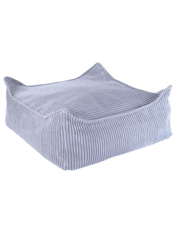 Blueberry Blue Square Ottoman - Wigiwama - Wigiwama