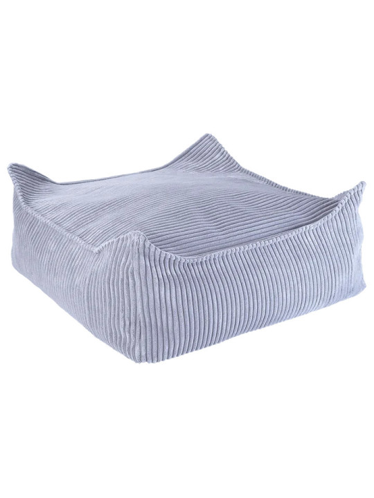 Blueberry Blue Square Ottoman - Wigiwama - Wigiwama