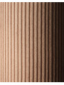 Pouf Quadrato in Velluto a Coste Caramello per Bambini - Wigiwama