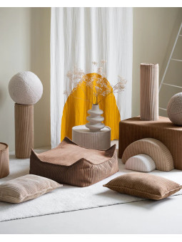 Toffee Square Ottoman - Wigiwama