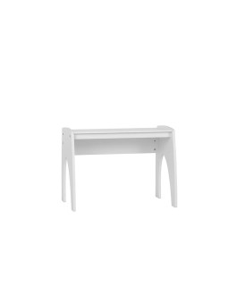 Tavolino per bambini regolabile in altezza realizzato in MDF bianco