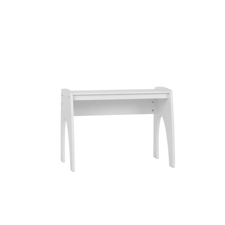 Tavolino per bambini regolabile in altezza realizzato in MDF bianco