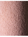 Pouf Quadrato in Tessuto Teddy Rosa Guava - Wigiwama