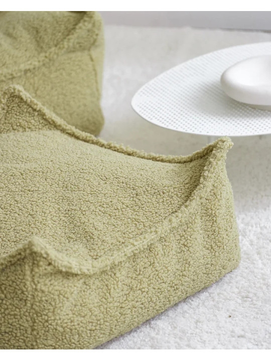Matcha Green Square Ottoman - Wigiwama