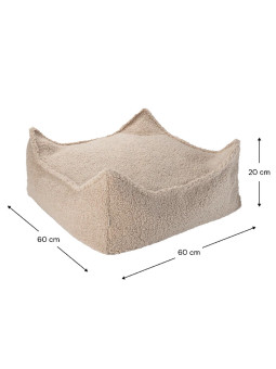 Biscuit Square Ottoman - Wigiwama