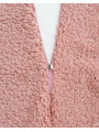Pouf a Sacco in Tessuto Teddy Rosa Guava - Wigiwama