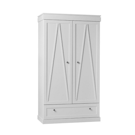 Wardrobe for the Children's Bedroom in white MDF