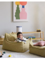 Pouf a Sacco in Tessuto Teddy Verde Matcha - Wigiwama