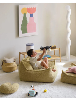 Children's Matcha Green Beanbag Chair - Wigiwama