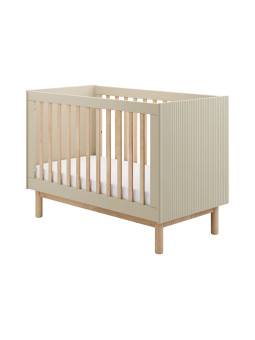Culla Lettino 60x120 cm in Legno Champagne Miloo per Bambini - Pinio