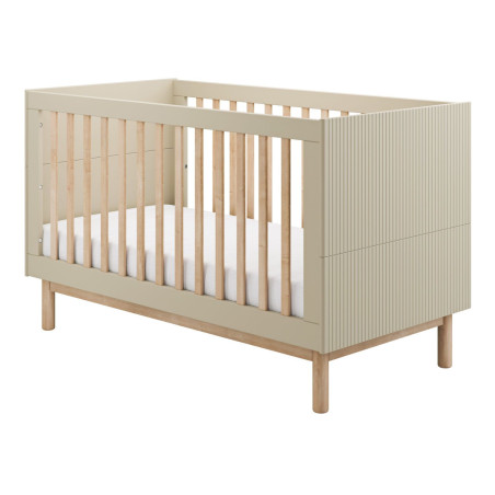 Culla Lettino 140×70 cm in Legno Champagne Miloo - Pinio