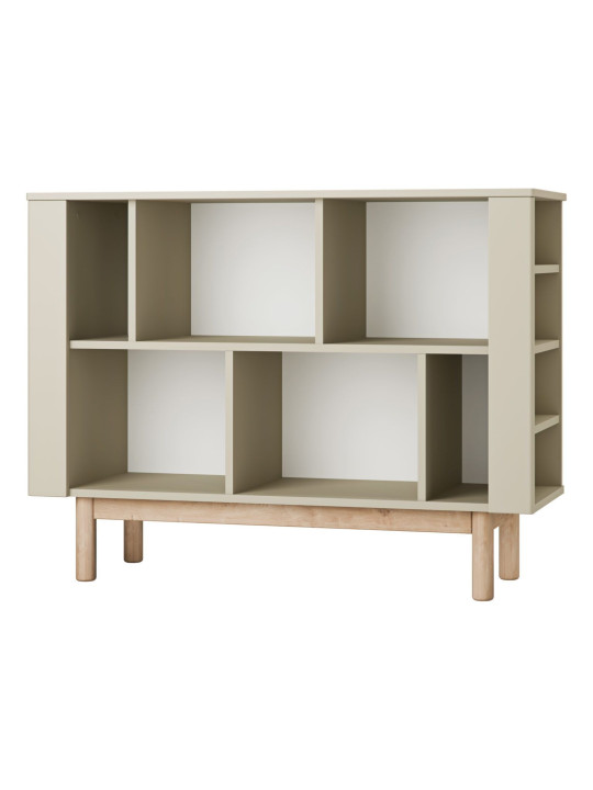 Libreria Bassa per Camerette Miloo in Legno Champagne - Pinio