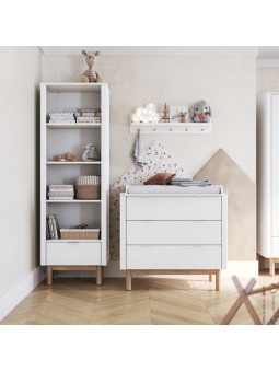 Children's 3-drawer Chest Miloo White - Pinio