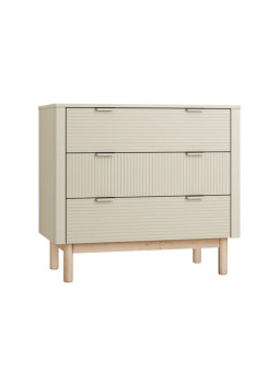 Children's 3-drawer Chest Miloo Champagne - Pinio