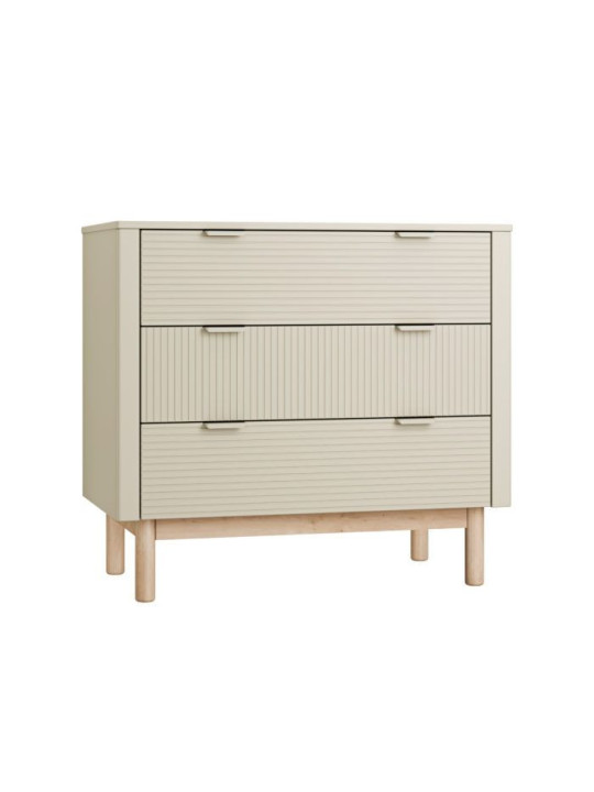 Children's 3-drawer Chest Miloo Champagne - Pinio