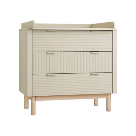 Children's 3-drawer Chest Miloo Champagne - Pinio