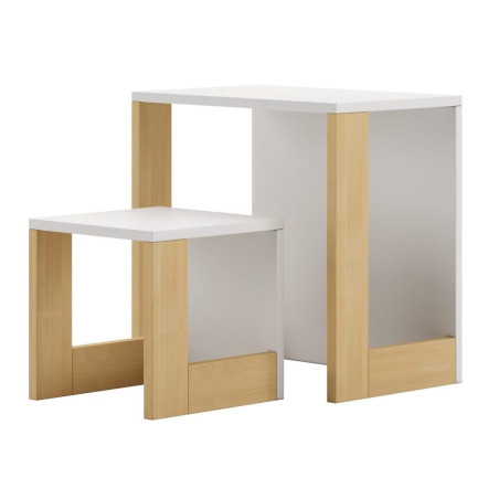 Children's Table + Chair Set Cube - Pinio