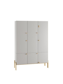 Modulo IV con 3 Ante Cube Bianco - Pinio