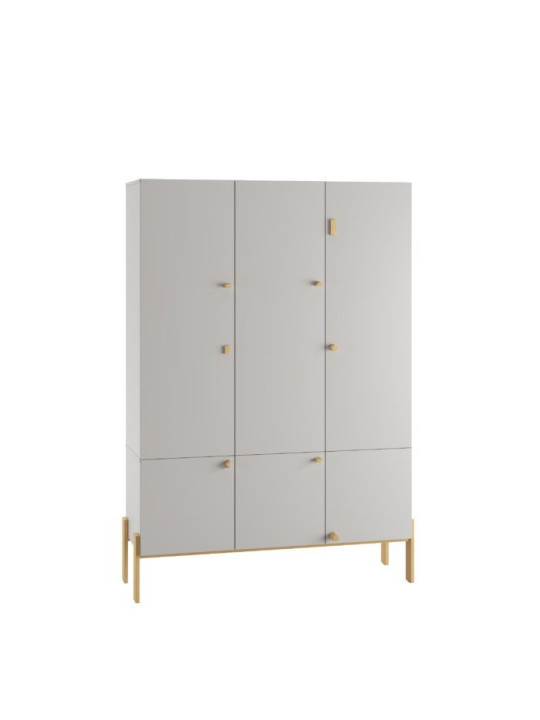 Modulo IV con 3 Ante Cube Bianco - Pinio