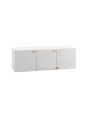 Children's Module IV with 3-Door Cube white - Pinio
