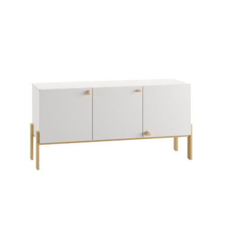 Children's Module IV with 3-Door Cube white - Pinio