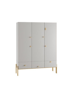 Modulo III con 3 Cassetti Cube Bianco - Pinio