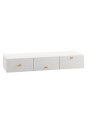Modulo III con 3 Cassetti Cube Bianco - Pinio