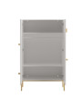 Children's 2-door Wardrobe Cube White - Pinio